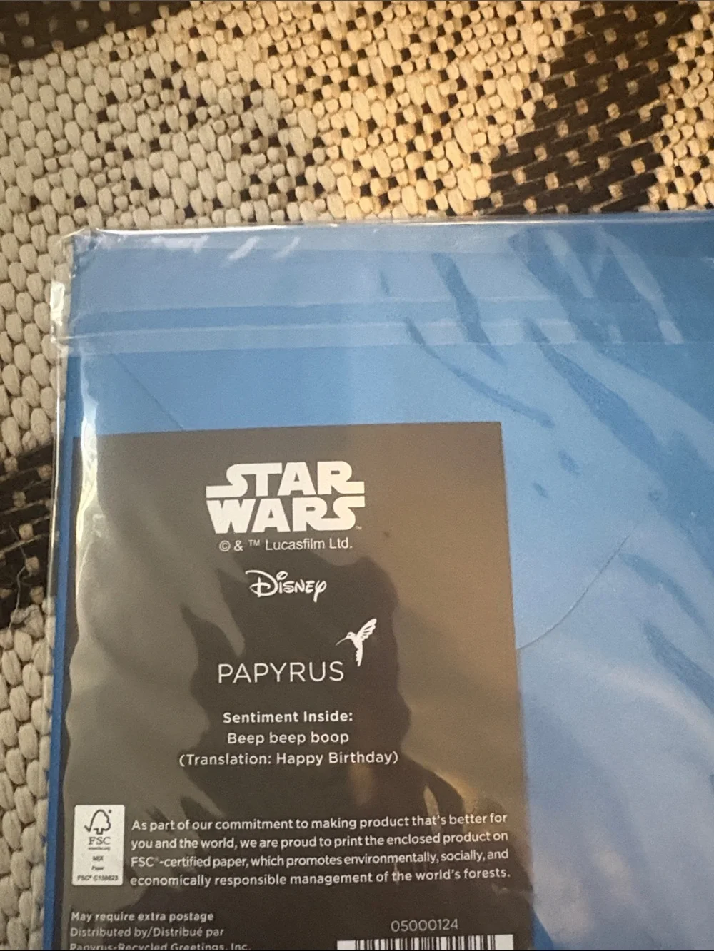 🆕Papyrus-Star Wars 4 Piece Birthday Greeting Card Bundle